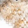 PS3078 Hand Blown Glass Chandelier