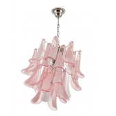 PS3080 Pink Murano Chandelier