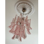 PS3080 Pink Murano Chandelier