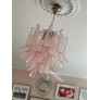 PS3080 Pink Murano Chandelier