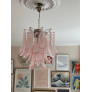 PS3080 Pink Murano Chandelier