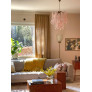 PS3080 Pink Murano Chandelier