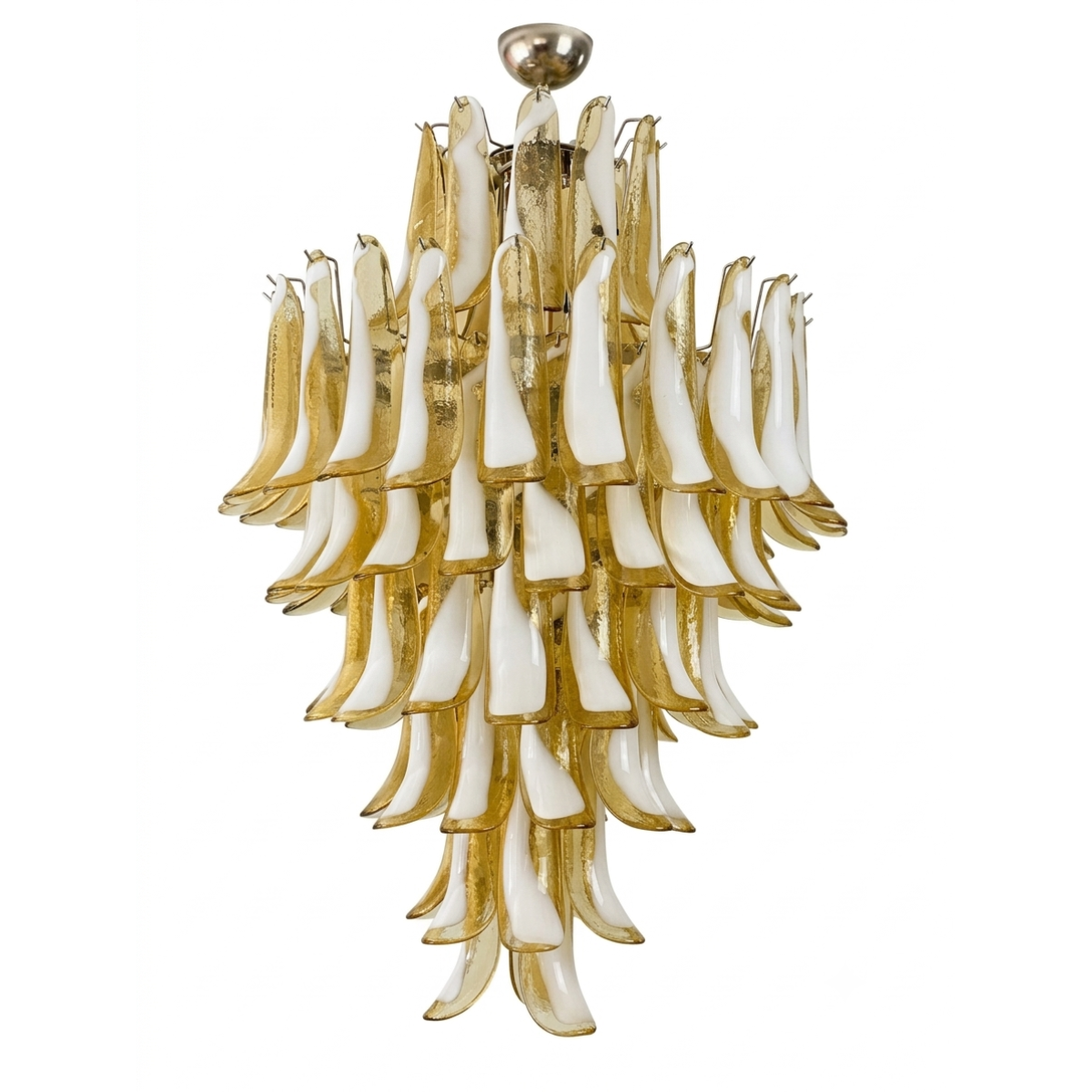 PS3081 Honey Colored Murano Chandelier