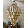 PS3081 Honey Colored Murano Chandelier