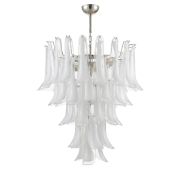 PS3088 White Murano Chandelier