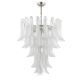 PS3088 White Murano Chandelier