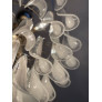 PS3088 White Murano Chandelier