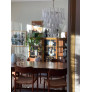PS3088 White Murano Chandelier