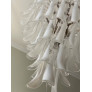 PS3088 White Murano Chandelier