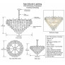 PS3103 Bricks Chandelier