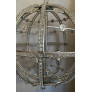 PS3150 Silver Leaf Sputnik Ball Chandelier