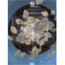PS3156 Gold Glass Pendant