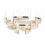 PS3159 Double LED Lighting Murano Glass Chandelier