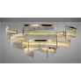 PS3159 Double LED Lighting Murano Glass Chandelier