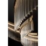 PS3159 Double LED Lighting Murano Glass Chandelier