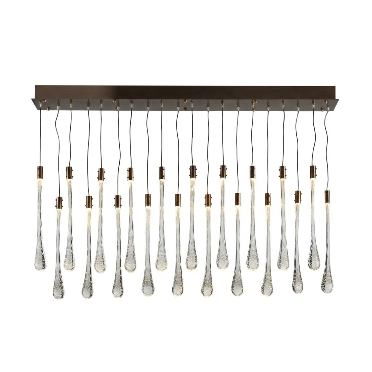 PS3165 Murano Glass Drops Chandelier