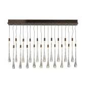 PS3165 Murano Glass Drops Chandelier