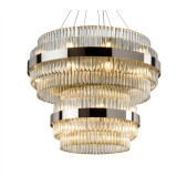 PS3166 Transparent Trihedrons Chandelier