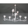 PS3304 9 Bloom Plaster Chandelier