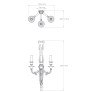 PS3308 Classical Ribbon Wall Light
