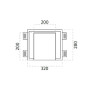 PS6002 UPWARD WALL LIGHT