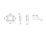 PS6002 UPWARD WALL LIGHT