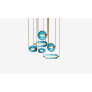 PS6071 MOIRAI CHANDELIER