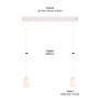 PS6100 OH CHINA TRACE PENDANT