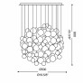 PS6102 BOLLICINE CHANDELIER