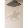 PS9001 CUSTOM HORSE CRYSTAL SCULPTURE