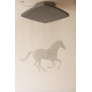 PS9001 CUSTOM HORSE CRYSTAL SCULPTURE