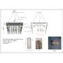 PS9008 AQUARELLES CHANDELIER