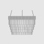 PS9008 AQUARELLES CHANDELIER