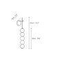 PS9030 ABACUS WALL LAMP