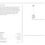 PS9084 GLISSANDO PENDANT