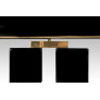 PS9091 BLACK RESIN DESK LAMPS