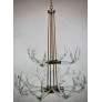 PS9093 HYRA CHANDELIER 2-TIER CRYSTAL DEER