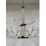 PS9093 HYRA CHANDELIER 2-TIER CRYSTAL DEER