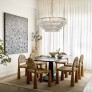 PS9098 GHIACCIO ROUND CHANDELIER