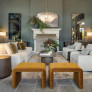 PS9098 GHIACCIO ROUND CHANDELIER