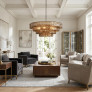 PS9098 GHIACCIO ROUND CHANDELIER