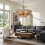 PS9098 GHIACCIO ROUND CHANDELIER