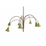 PS9100 FLORA CHANDELIER – 7 STEM
