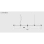 PS9106 CARBON LIGHT LINEAR PENDANT