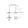 PS9116 DUAL LUCIA CHANDELIER