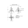 PS9116 DUAL LUCIA CHANDELIER
