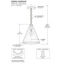 PS9125 CONIQUE CHANDELIER