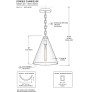 PS9125 CONIQUE CHANDELIER