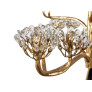 PS9131 AGAVE GOLD CHANDELIER