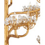 PS9131 AGAVE GOLD CHANDELIER